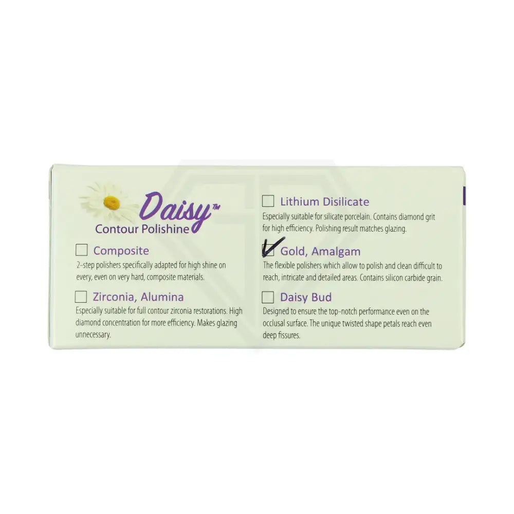 Daisy Gold & Amalgam Polishing System Polishers Kit Kits
