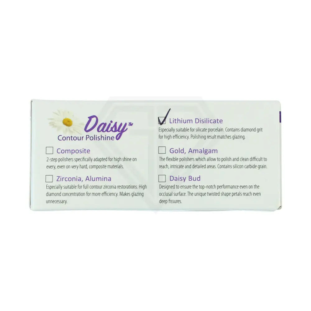 Daisy Lithium Disilicate Porcelain Polishing System Polishers Kit Kits
