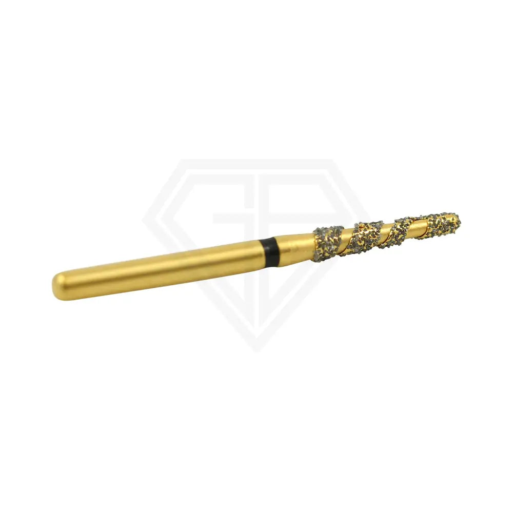 Helix Spiral Gold & Diamond Bur Kits Clinical - 12 Burs per box l Global Burs