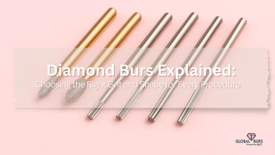 Diamond Burs Explained: Choosing the Right Grit and Shape for Every Procedure