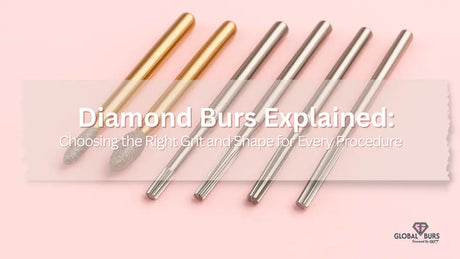 Diamond Burs Explained: Choosing the Right Grit and Shape for Every Procedure