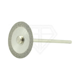 Diamond Coated Doubled Sided Super Flex Disc ⌀22 mm / Fine Discs l Global Burs