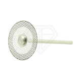 Double Sided Open Mesh Super Flex Extra Fine Disc ⌀22 mm / Diamond Discs l Global Burs