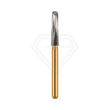 Fg Carbide Operative Crown Prep Burs - 5Pcs per pack ⌀0.18 mm X 8.0 mm / Round End Taper l Global Burs