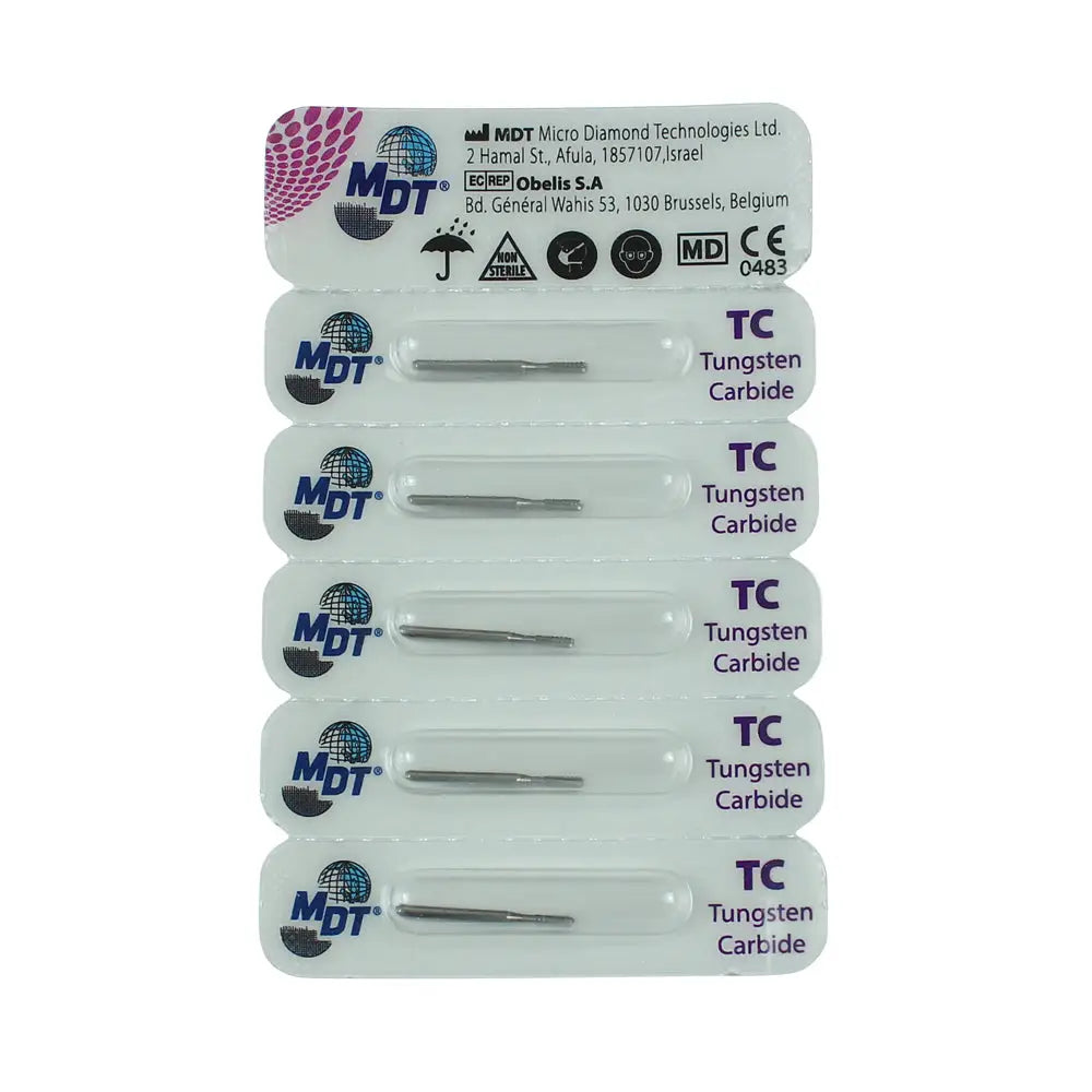 Fg Carbide Operative Domed Fissure Cross Cut Burs - 5Pcs per pack l Global Burs
