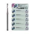 Fg Carbide Operative Domed Fissure Cross Cut Burs - 5Pcs