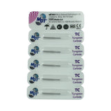 Fg Carbide Operative Domed Fissure Plain Cut Burs - 5Pcs per pack ⌀0.10 mm x 3.8 mm l Global Burs