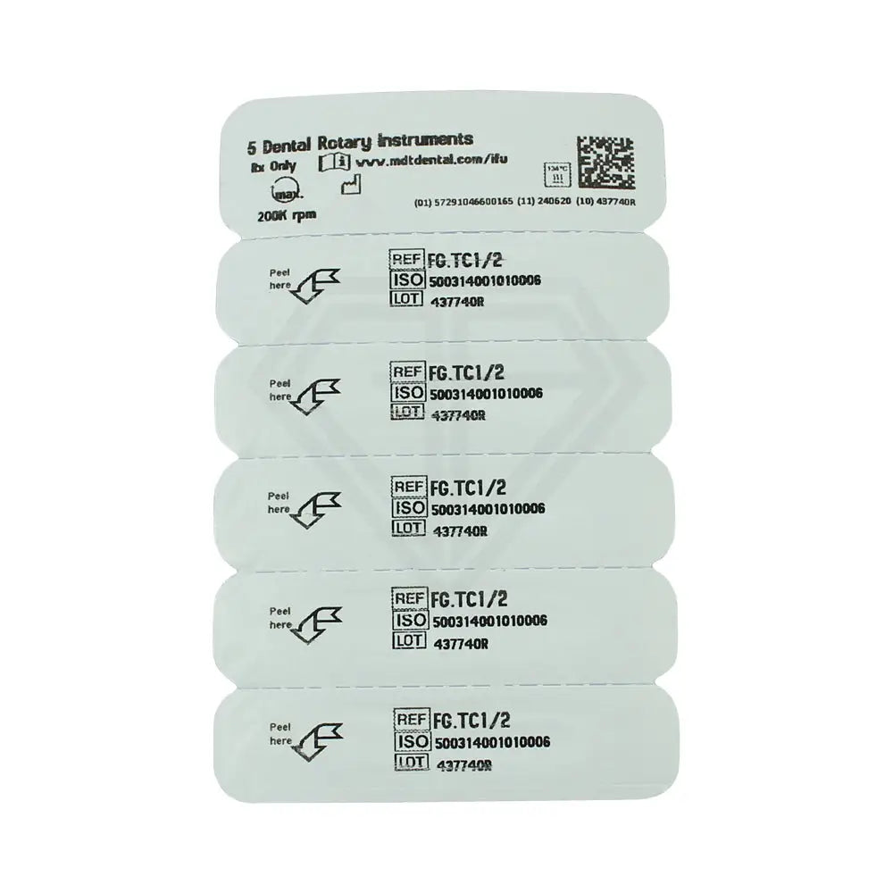 Fg Carbide Operative Round Burs - 5Pcs per pack 0.06 mm x 0.5 mm l Global Burs