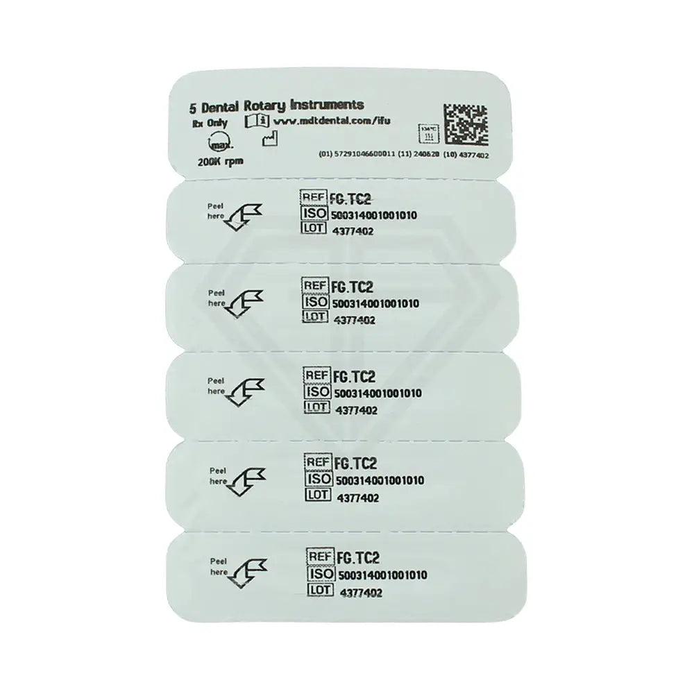 Fg Carbide Operative Round Burs - 5Pcs per pack 0.10 mm x 0.8 mm l Global Burs