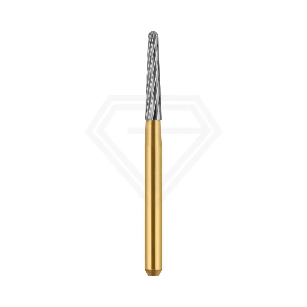 Fg Carbide Operative Trimming & Finishing 12 Blades Burs - 5Pcs per pack ⌀0.16 mm x 8.0 mm / Round End Taper l Global Burs