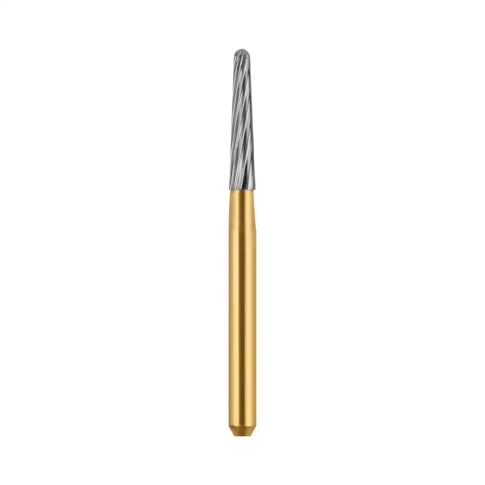 Fg Carbide Operative Trimming & Finishing 12 Blades Burs - 5Pcs per pack ⌀0.16 mm x 8.0 mm / Round End Taper l Global Burs