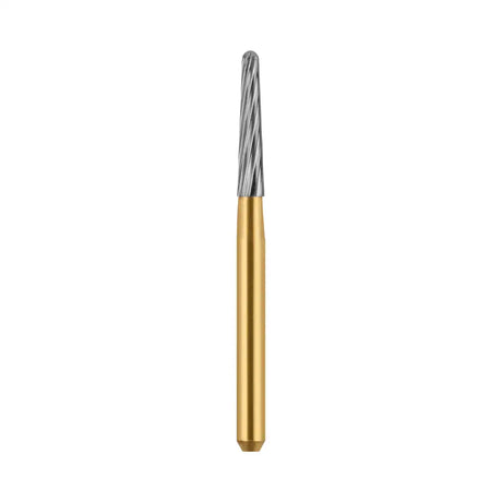 Fg Carbide Operative Trimming & Finishing 12 Blades Burs - 5Pcs per pack ⌀0.16 mm x 8.0 mm / Round End Taper l Global Burs