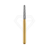 Fg Carbide Operative Trimming & Finishing 12 Blades Burs - 5Pcs per pack ⌀0.16 mm x 8.0 mm / Round End Taper l Global Burs