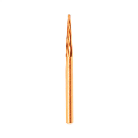 Fg Carbide Operative Trimming & Finishing 12 Blades Burs - 5Pcs per pack ⌀0.16 mm x 8.6 mm / Point Taper l Global Burs