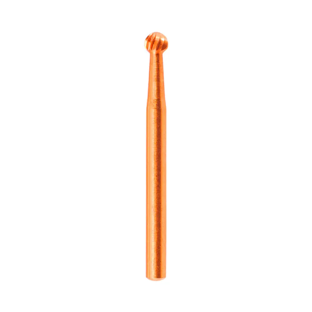 Fg Carbide Operative Trimming & Finishing 12 Blades Burs - 5Pcs per pack ⌀0.18 mm x 1.6 mm / Round l Global Burs