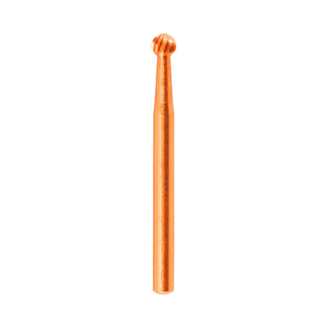 Fg Carbide Operative Trimming & Finishing 12 Blades Burs - 5Pcs per pack ⌀0.18 mm x 1.6 mm / Round l Global Burs