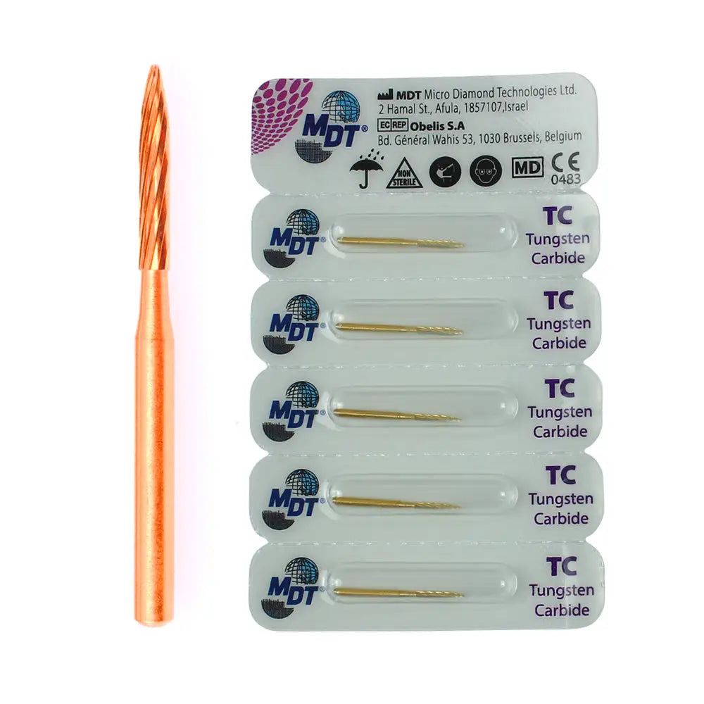 Fg Carbide Operative Trimming & Finishing 12 Blades Burs - 5Pcs per pack l Global Burs