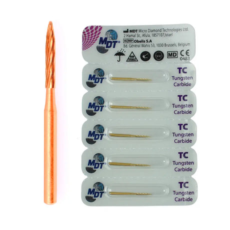 Fg Carbide Operative Trimming & Finishing 12 Blades Burs - 5Pcs per pack l Global Burs