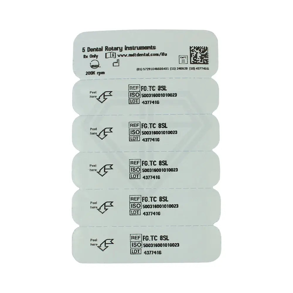 Fg Carbide Surgical Round Burs - 5Pcs per pack 023 mm x 0.23 mm l Global Burs