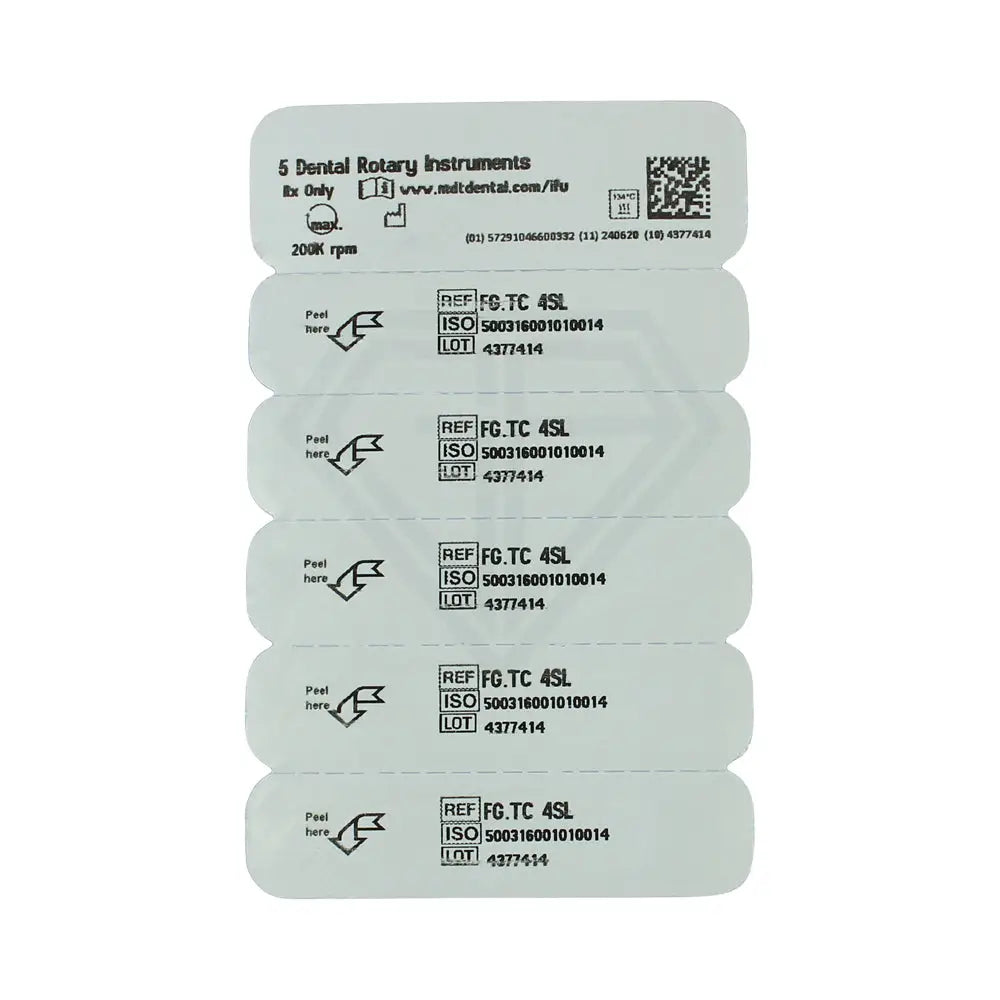 Fg Carbide Surgical Round Burs - 5Pcs per pack 014 mm x 1.4 mm l Global Burs