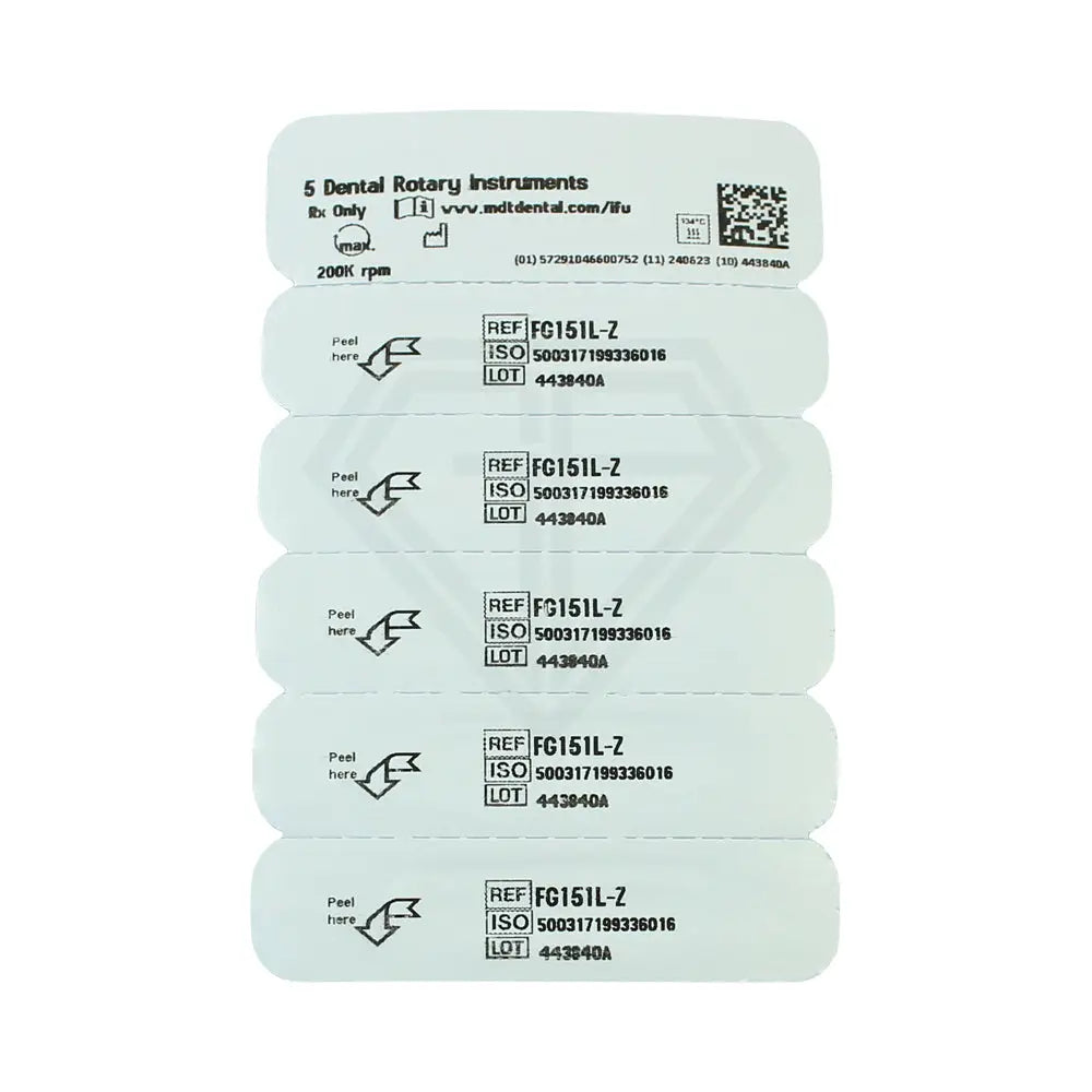 Fg Carbide Surgical Zekrya Burs - 5Pcs per pack l Global Burs
