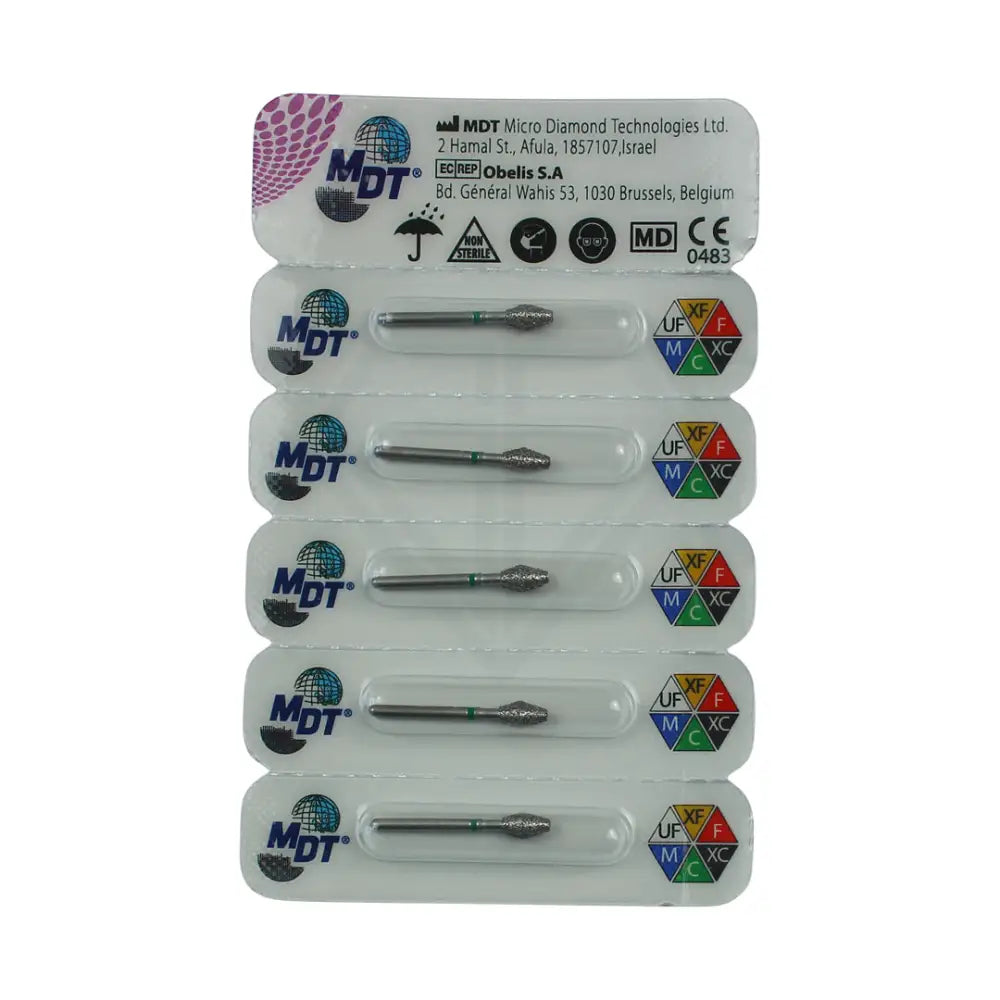 Fg Diamond Barrel 811 Burs - 5Pcs per pack l Global Burs