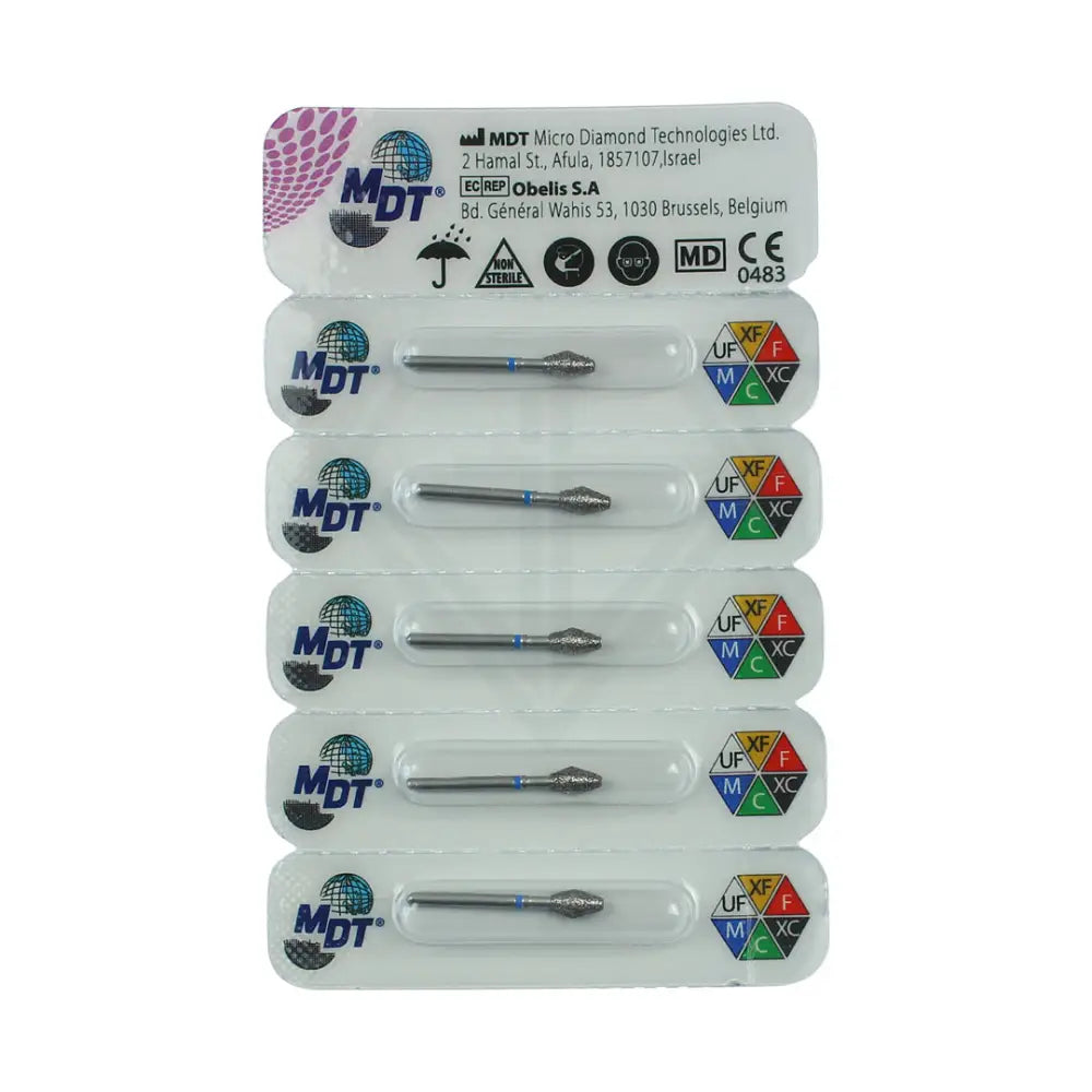 Fg Diamond Barrel 811 Burs - 5Pcs per pack l Global Burs