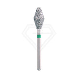 Fg Diamond Barrel 811 Burs - 5Pcs per pack ⌀0.37 mm x 7.0 mm / Coarse l Global Burs
