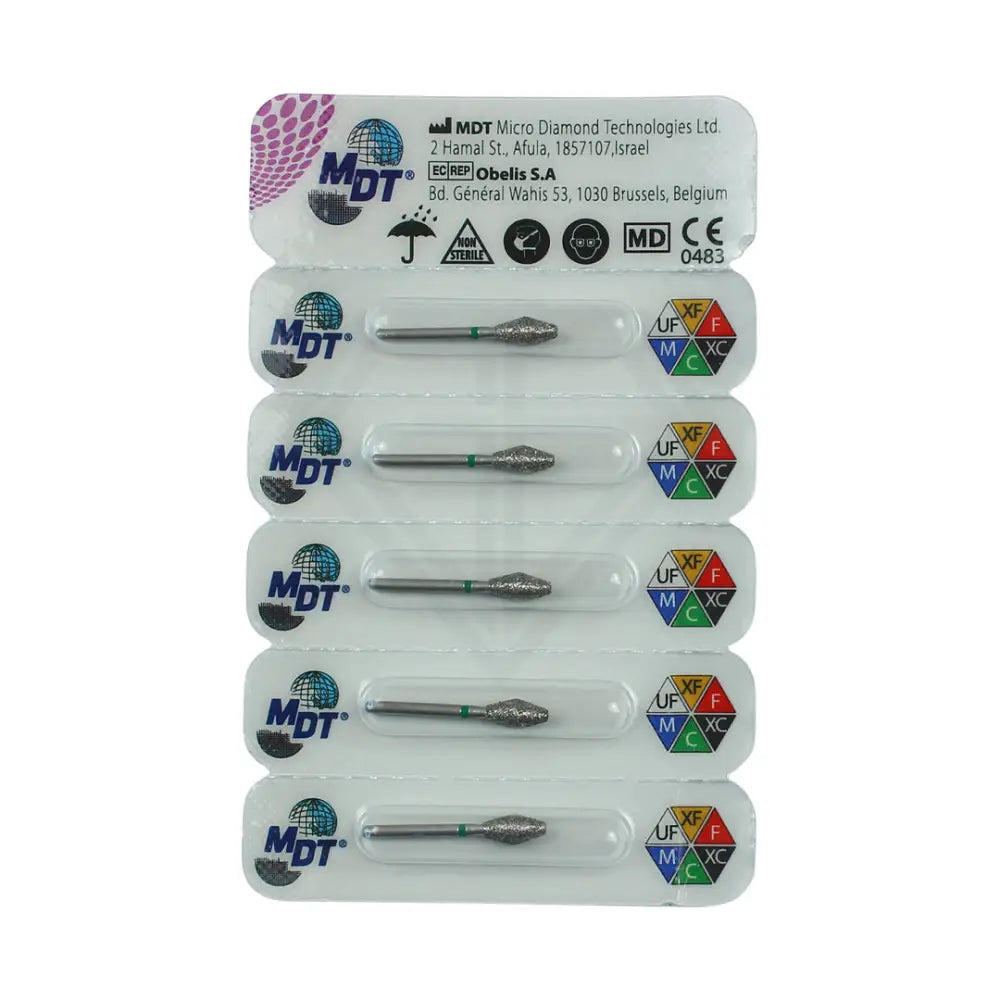 Fg Diamond Barrel 811 Burs - 5Pcs per pack l Global Burs