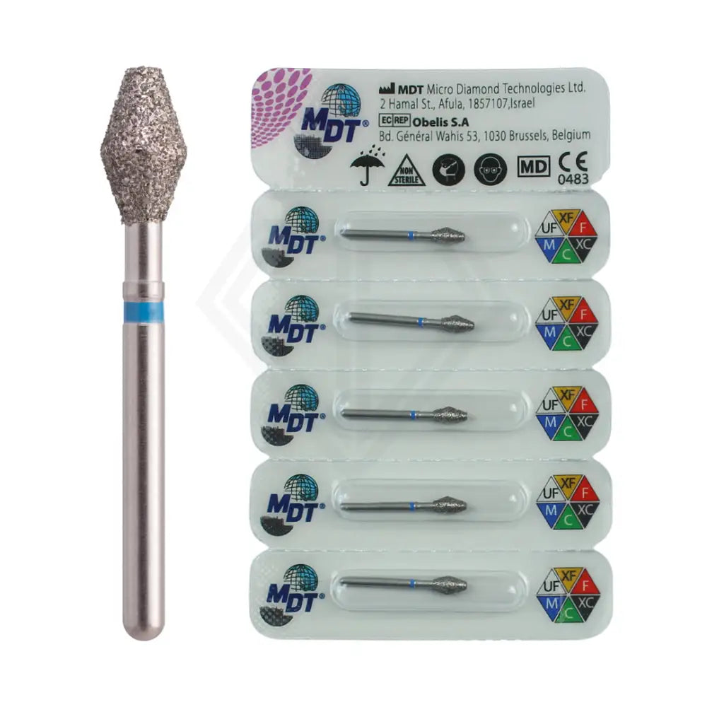 Fg Diamond Barrel 811 Burs - 5Pcs per pack l Global Burs