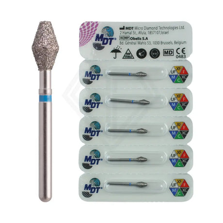 Fg Diamond Barrel 811 Burs - 5Pcs per pack l Global Burs