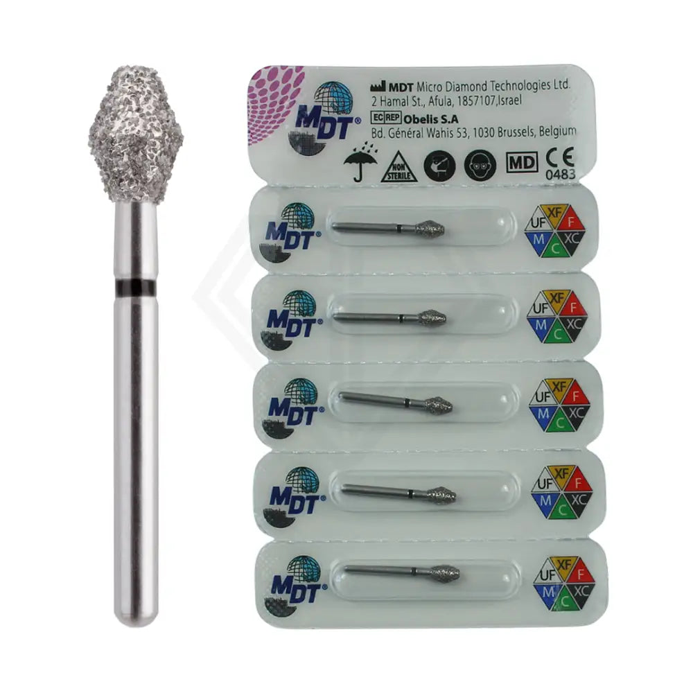 Fg Diamond Barrel 811S Burs - 5Pcs per pack l Global Burs