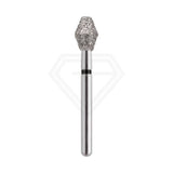 Fg Diamond Barrel 811S Burs - 5Pcs per pack ⌀0.33 mm x 4.5 mm / Extra Coarse l Global Burs