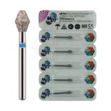 Fg Diamond Barrel 811S Burs - 5Pcs per pack l Global Burs