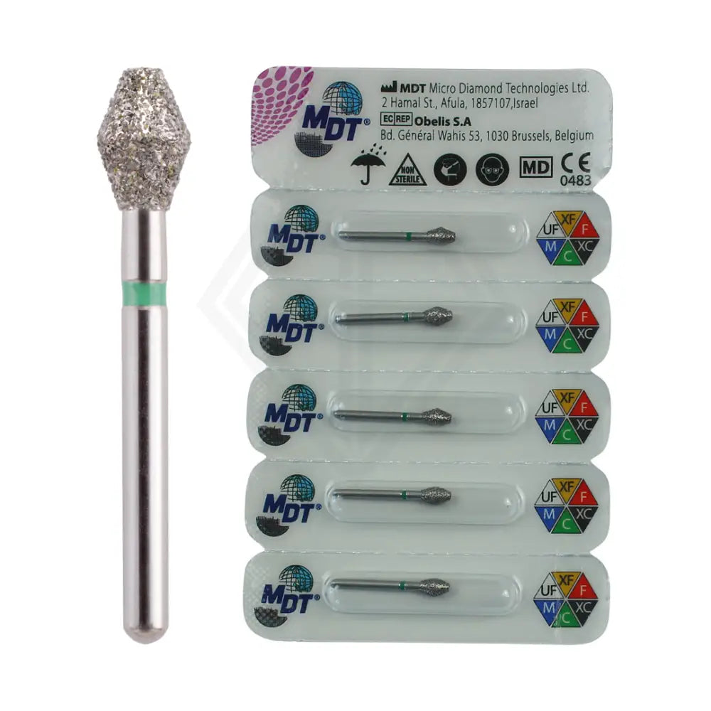 Fg Diamond Barrel 811S Burs - 5Pcs per pack l Global Burs