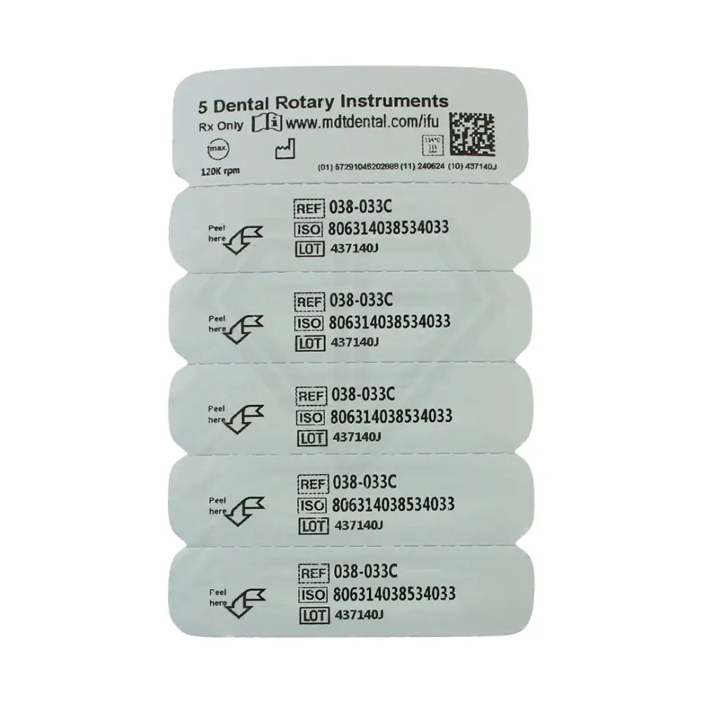 Fg Diamond Barrel 811S Burs - 5Pcs per pack l Global Burs