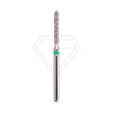 Fg Diamond Beveled Cylinder 885 Burs - 5Pcs per pack ⌀0.12 mm x 8.0 mm / Coarse l Global Burs