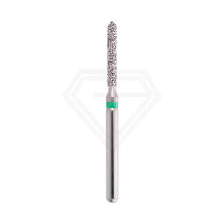 Fg Diamond Beveled Cylinder 885 Burs - 5Pcs per pack ⌀0.12 mm x 8.0 mm / Coarse l Global Burs