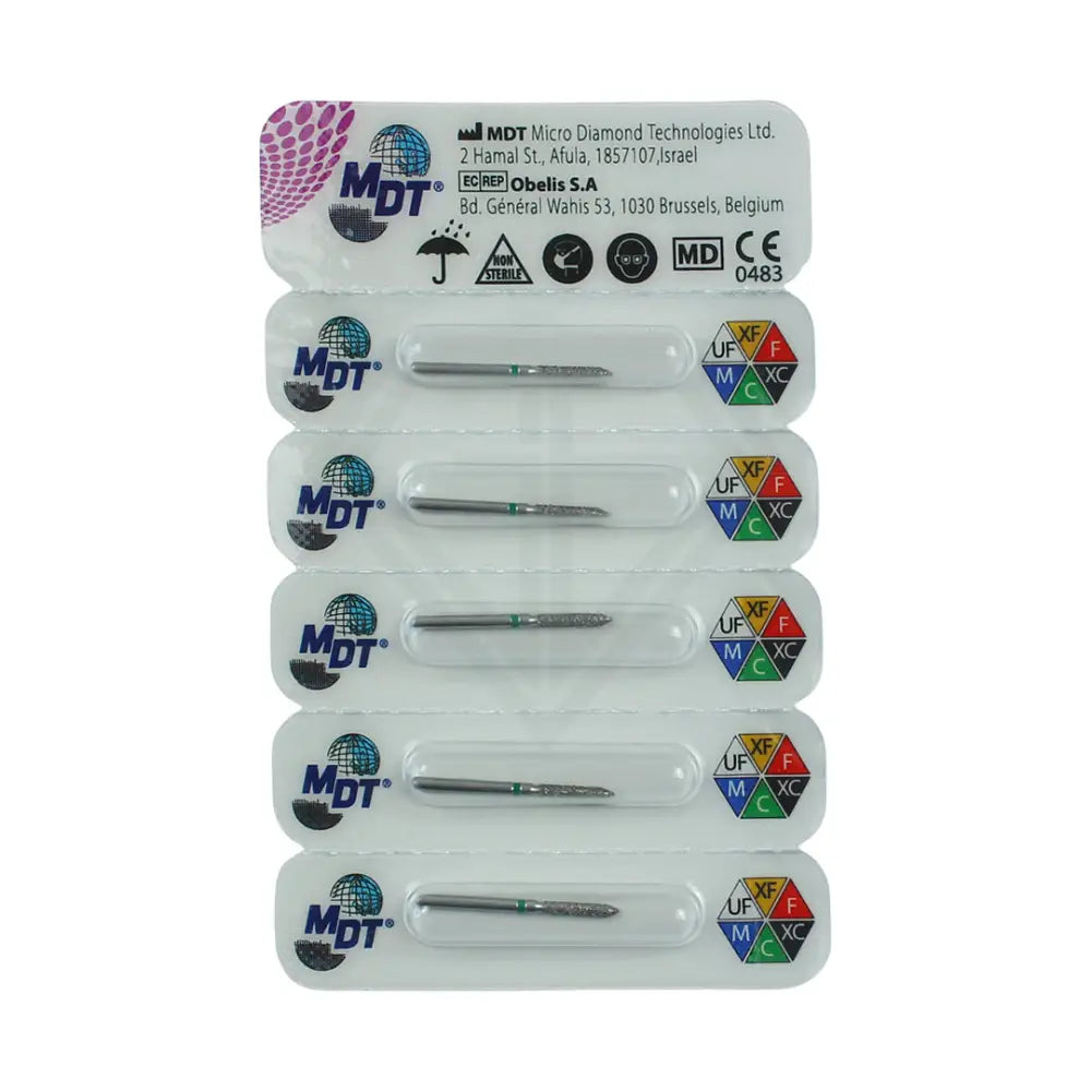 Fg Diamond Beveled Cylinder 885 Burs - 5Pcs per pack l Global Burs