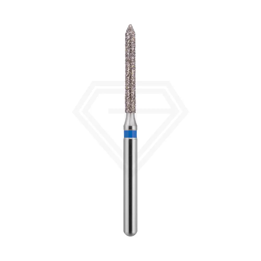 Fg Diamond Beveled Cylinder 886 Burs - 5Pcs per pack ⌀0.12 mm x 10.0 mm / Medium l Global Burs