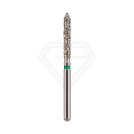 Fg Diamond Beveled Cylinder 886 Burs - 5Pcs per pack ⌀0.16 mm x 10.0 mm / Coarse l Global Burs