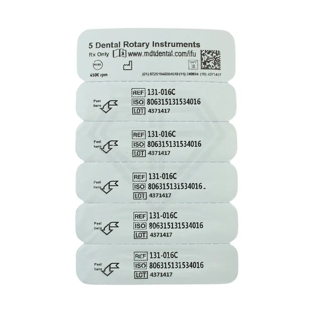 Fg Diamond Beveled Cylinder 886 Burs - 5Pcs per pack l Global Burs