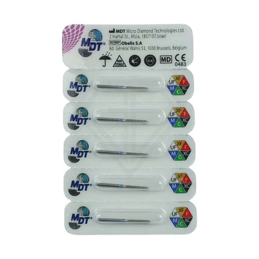 Fg Diamond Beveled Cylinder 886 Burs - 5Pcs per pack l Global Burs