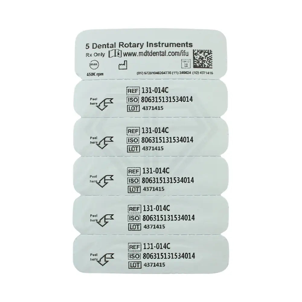 Fg Diamond Beveled Cylinder 886 Burs - 5Pcs per pack l Global Burs
