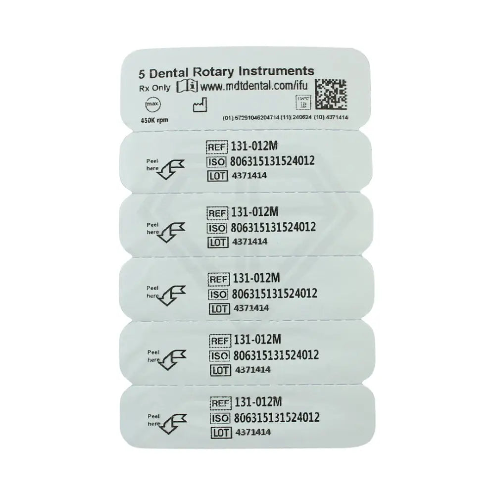 Fg Diamond Beveled Cylinder 886 Burs - 5Pcs per pack l Global Burs