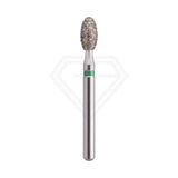 Fg Diamond Egg 379 Burs - 5Pcs per pack ⌀0.23 mm x 4.5 mm / Coarse l Global Burs