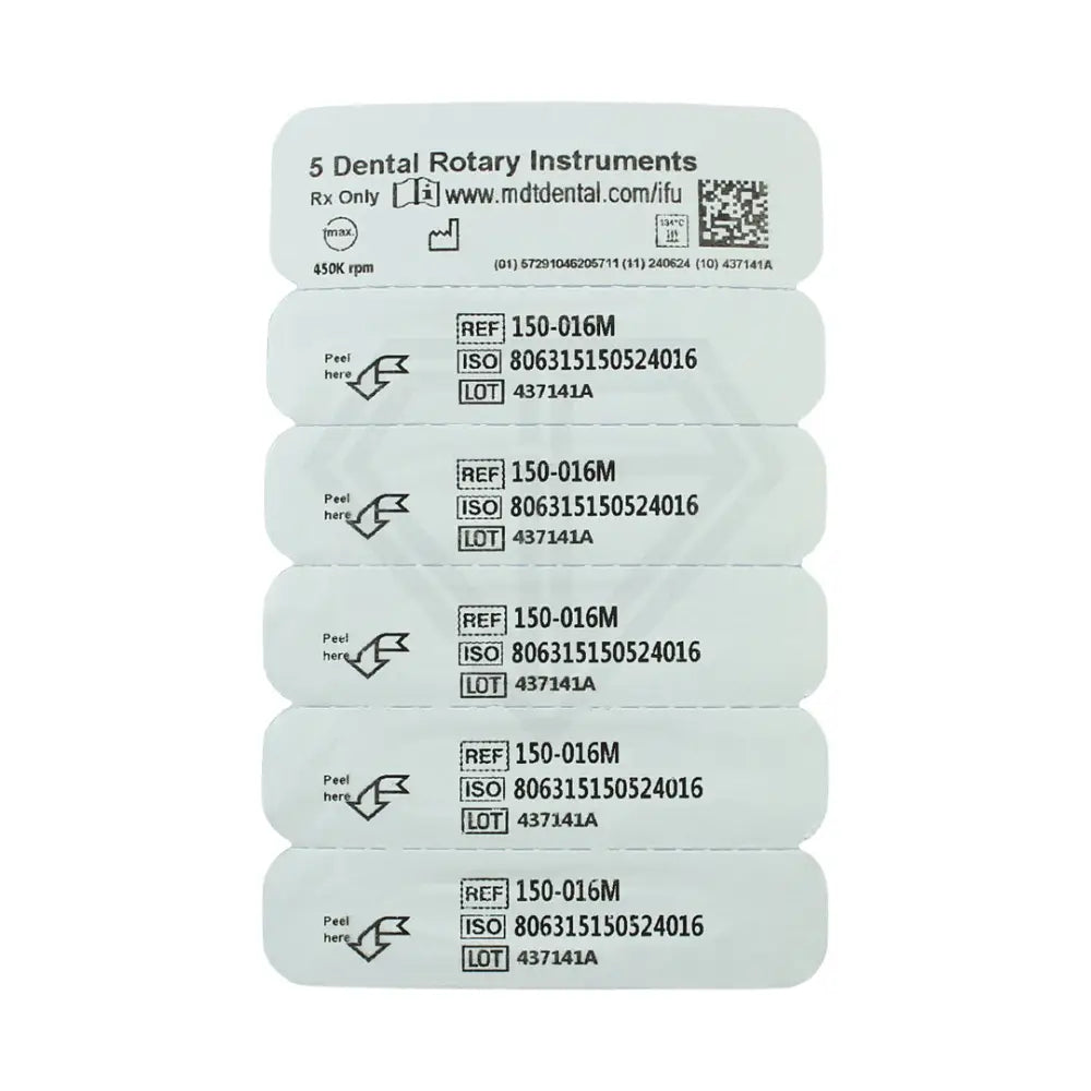 Fg Diamond End Cutting Cylinder 839 Burs - 5Pcs per pack l Global Burs