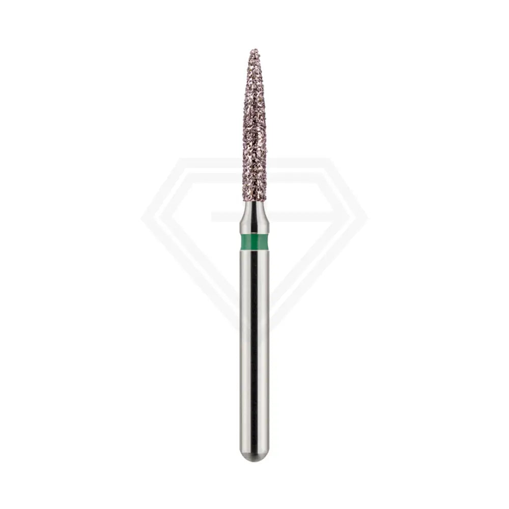 Fg Diamond Flame 862 Burs - 5Pcs per pack ⌀0.12 mm x 8.0 mm / Coarse l Global Burs