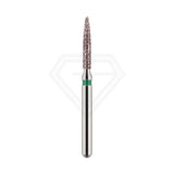 Fg Diamond Flame 862 Burs - 5Pcs per pack ⌀0.12 mm x 8.0 mm / Coarse l Global Burs