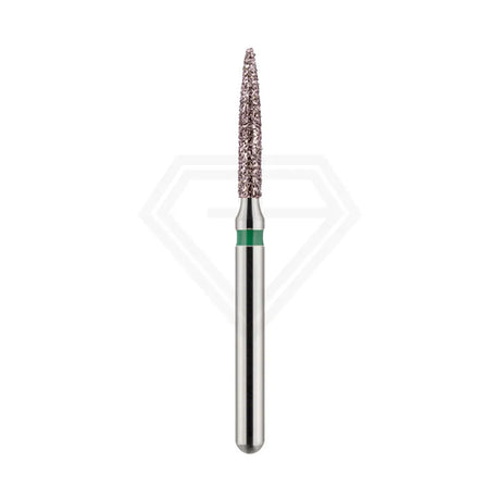 Fg Diamond Flame 862 Burs - 5Pcs per pack ⌀0.12 mm x 8.0 mm / Coarse l Global Burs
